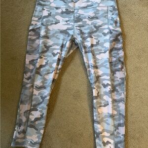 Ladies Fabletics Camouflage Leggings